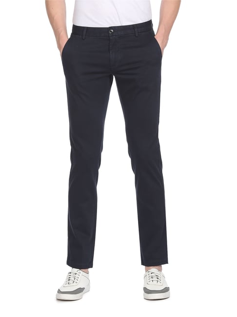 Buy Grey Trousers & Pants for Men by NETPLAY Online | Ajio.com