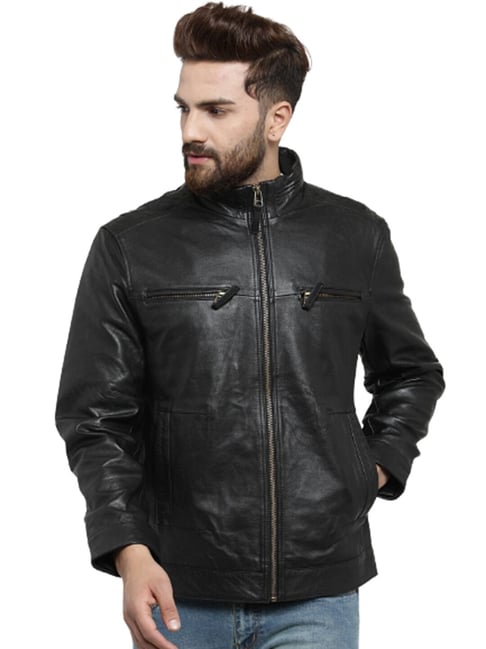 New Men's Brown Leather Jacket Genuine Leather Men Motorcycle With  Removable Hood Warm For Men MXGX317 on sale