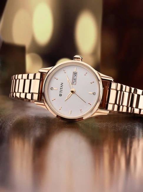 Latest collection of titan ladies watches sale