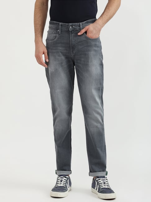 United Colors Of Benetton Grey Slim Fit Jeans