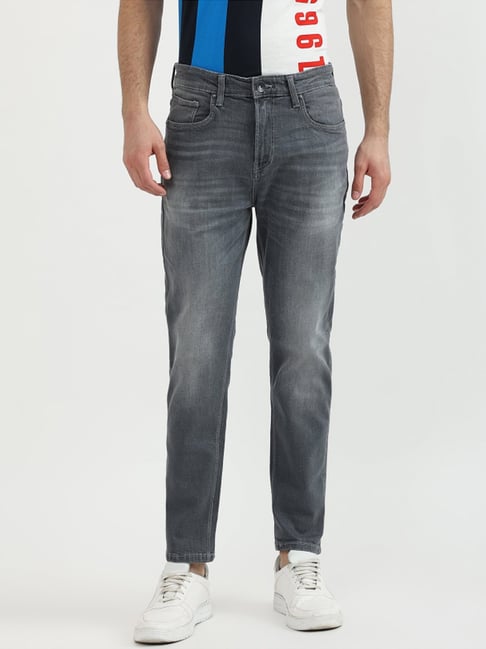 United Colors Of Benetton Grey Slim Fit Jeans