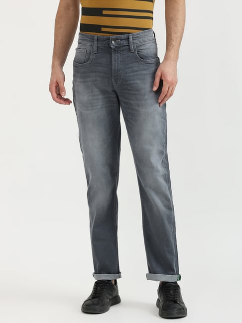 United Colors Of Benetton Grey Slim Fit Jeans