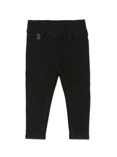 Buy Ed-A-Mamma Ed-a-Mamma Kids Black Cotton Jeggings at Redfynd