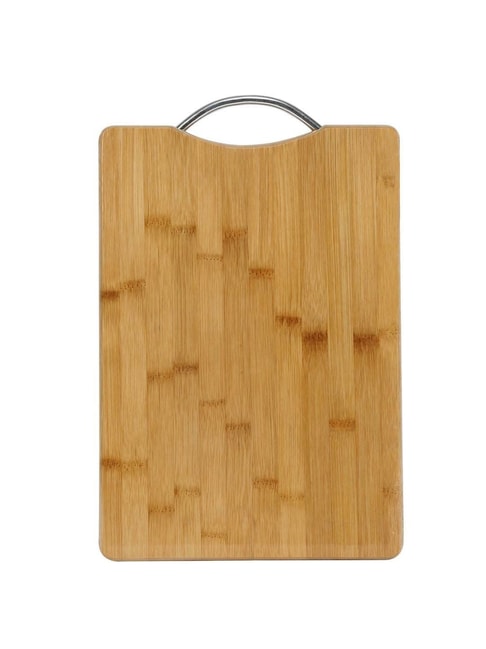 @home Brown Bamboo Chopping Board - Set of 1
