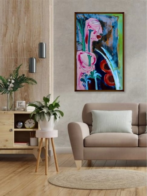 The Art House Abstract Multicolor Canvas Painting-picture-15