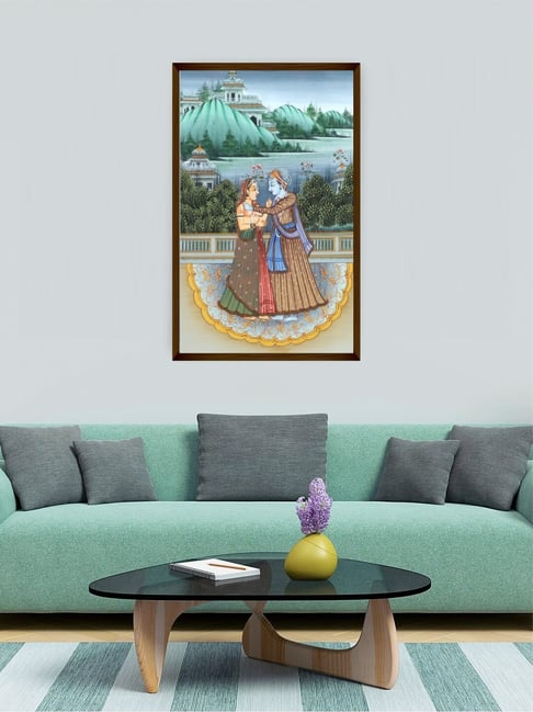 The Art House Abstract Multicolor Canvas Painting-picture-32