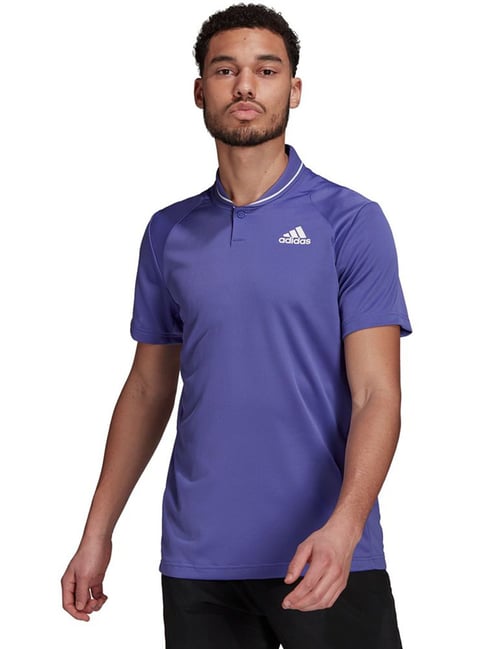 ADIDAS Real Madrid Printed Men Round Neck Purple T-Shirt - Buy White ADIDAS Real  Madrid Printed Men Round Neck Purple T-Shirt Online at Best Prices in India