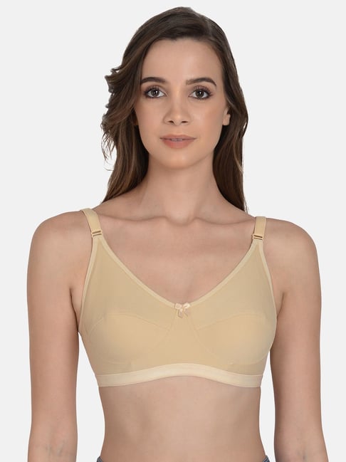 mod & shy Beige Full Coverage Bra-picture-38