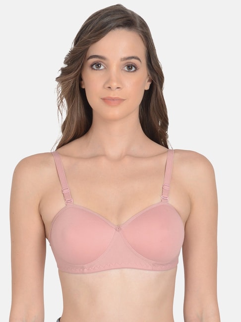 Buy online Pink Solid Minimizer Bra from lingerie for Women by Zivame for  ₹400 at 60% off