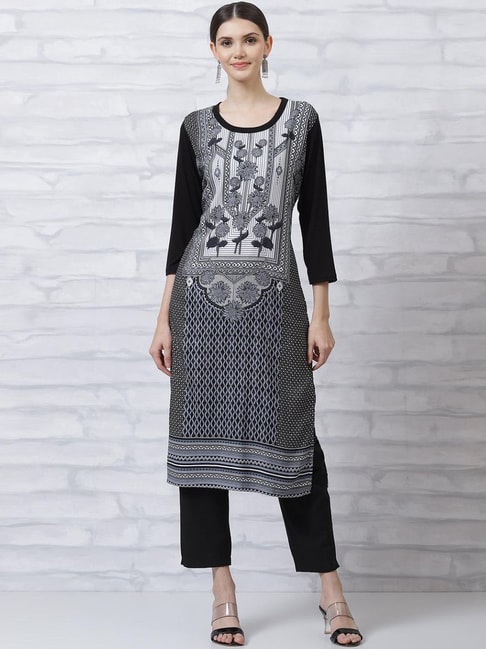 Page 5 | Georgette Indo-Western Clothing in Black Color: Buy Online | Utsav  Fashion