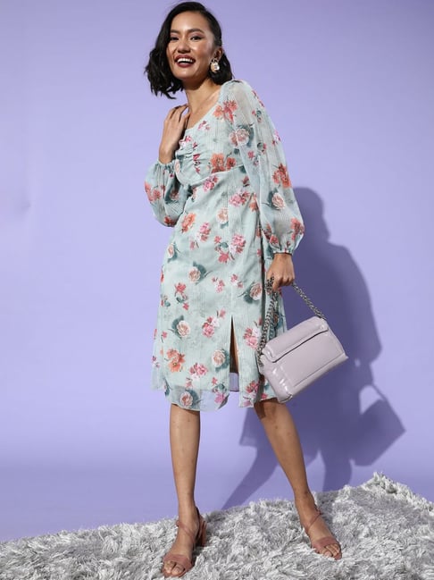 Miss look hotsell floral dress