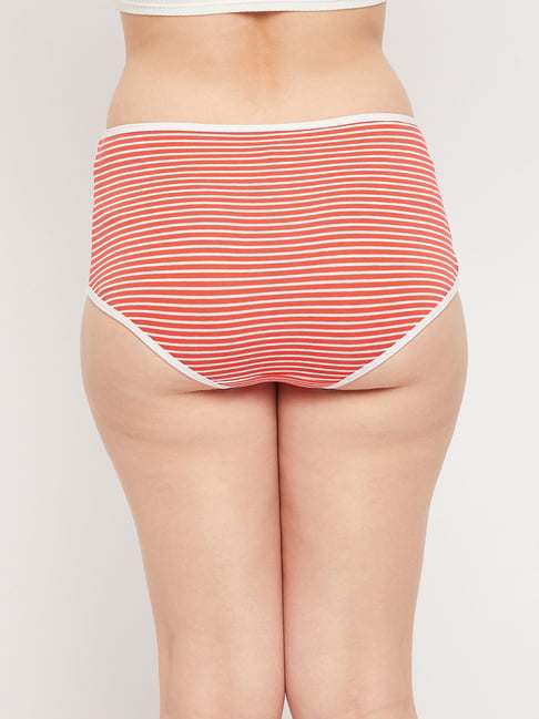 Buy Clovia Multicolor Striped Hipster Panty (Pack Of 2) for Women Online @  Tata CLiQ