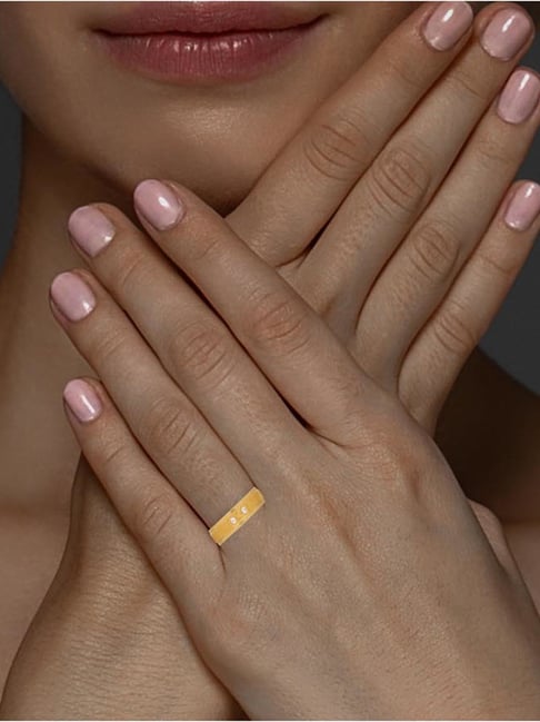 Buy Indian 24K Gold Plated Middle Finger Ring Wedding Rings Women's  Traditional Rings, Gold Jewelry Mother's Gift Statement Ring Finger Ring  Online in India - Etsy