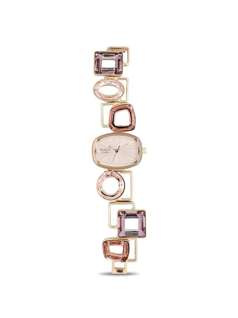 Titan 95118WM02 Raga Facets Analog Watch for Women