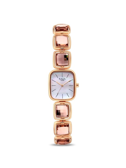 Titan 95136WM01 Raga Moments of Joy Analog Watch for Women