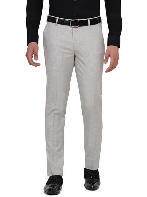 Buy Beige Grey Trousers  Pants for Men by JOHN PLAYERS Online  Ajiocom