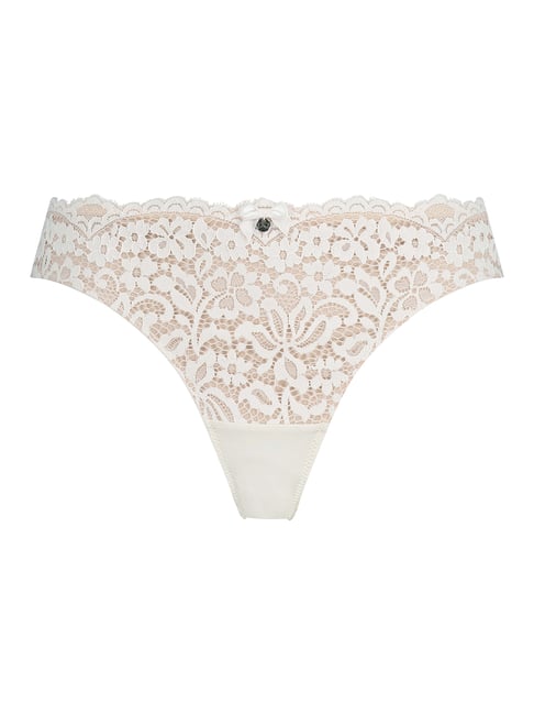  White Lace Thongs For Women