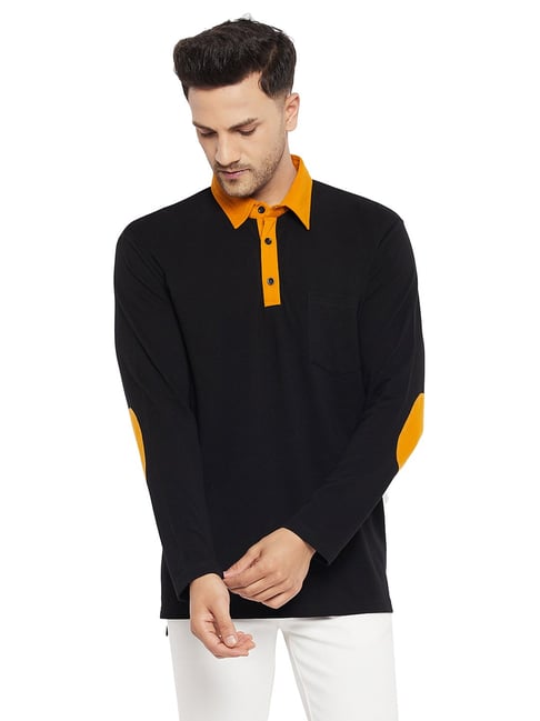 Hypernation Black Polo T-Shirt