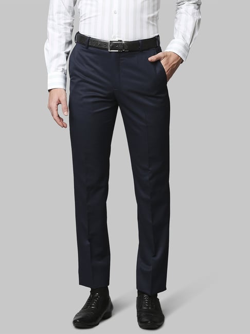 Buy Louis Philippe Navy Trousers Online  818134  Louis Philippe