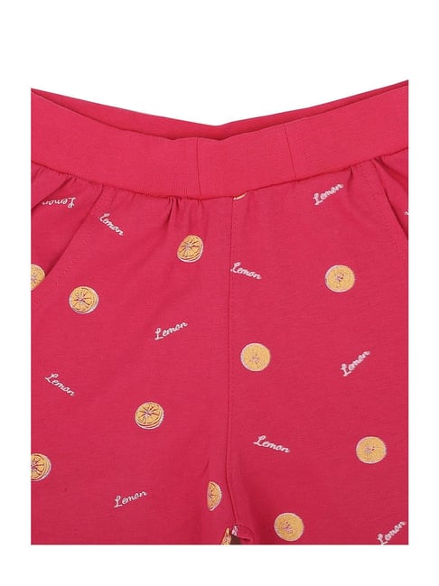 Buy Proteens Kids Red Cotton Printed Capri for Boys Clothing Online @ Tata  CLiQ