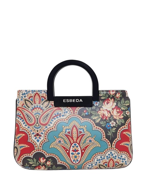 Buy ESBEDA Black Color Printed Pattern Top Handle handbag For Women-12380  (12380) Online at Best Prices in India - JioMart.