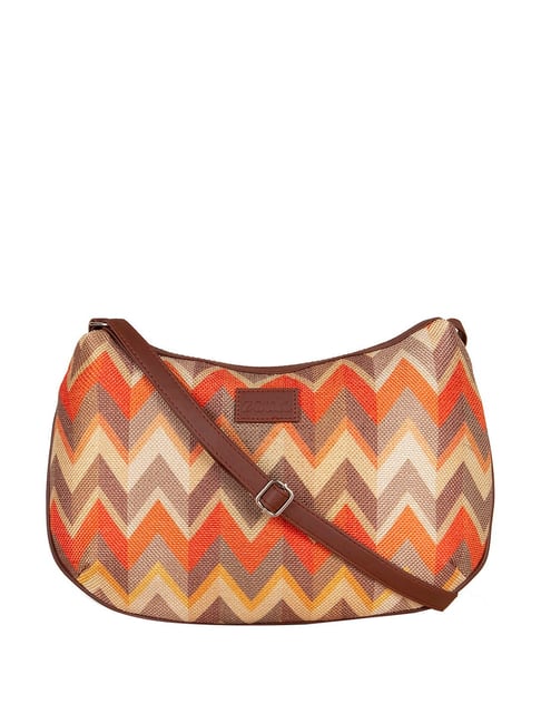 Buy The Trademark, Orange Leather Crossbody Bag – Online Shopping USA –  Tiger Marrón - USA