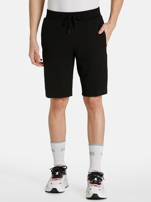 Puma Black Regular Fit Shorts