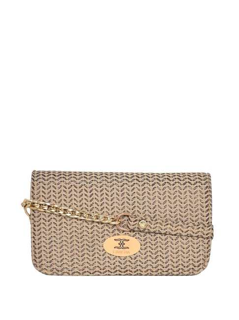 Buy ESBEDA Peach Color Solid Zip Over Tiny Handbag For Women at Amazon.in