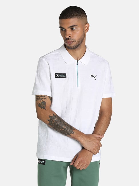 Puma Motorsport White Polo T-Shirt