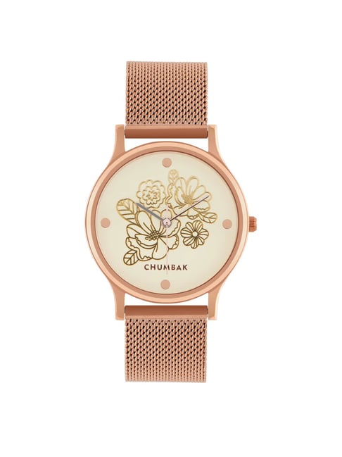 Buy Chumbak 8907605117343 Abstract Peacock Analog Watch for Women