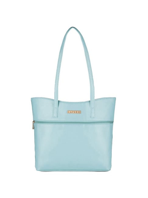 Buy Caprese Blue Solid Medium Shoulder Bag Online At Best Price