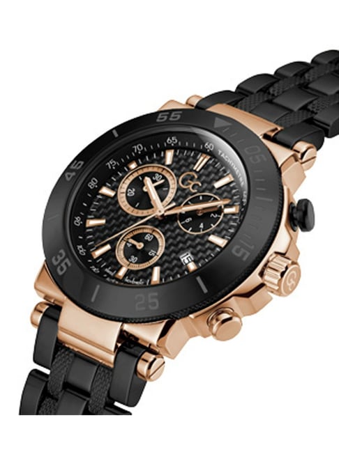 Buy Gc Y70002G2MF One Quartz Chronograph Watch for Men Online At
