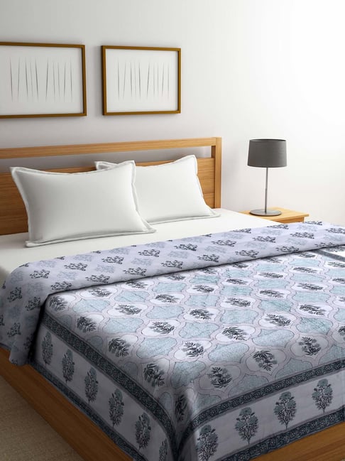 Klotthe Mild Winter Green Fiber 553 GSM Double-Sized Quilt