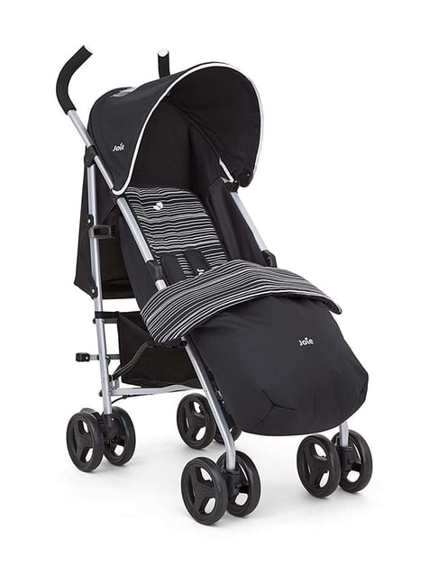 Buy Joie Kids Black Silver Textured Pattern Stroller for Boys Clothing Online Tata CLiQ