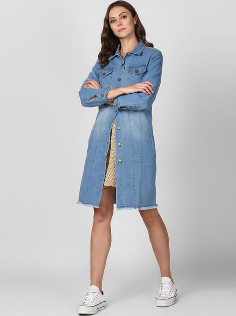 Buy Wrangler Authentics Women's Denim Jacket, Drenched, Medium at Amazon.in