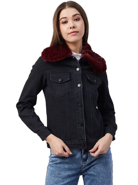 Crochet a Fur Collar for your Denim Jacket | My Poppet Makes-lmd.edu.vn