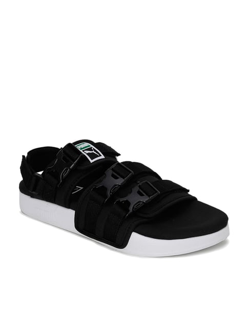 Puma Leadcat City Sandal 'Black White' 389079‑01 - 389079-01 - Novelship