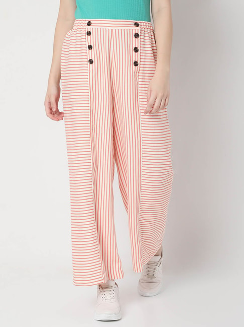 Vero Moda linen touch soft tailored wide leg trousers in white  ASOS