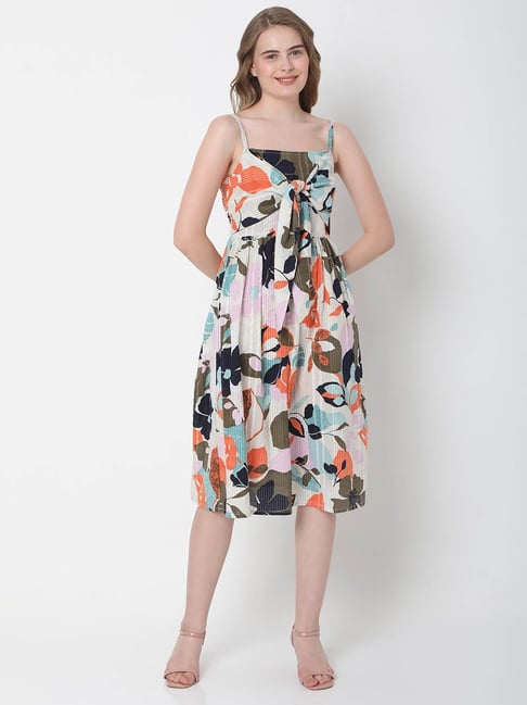 Vero moda fit hot sale and flare dress