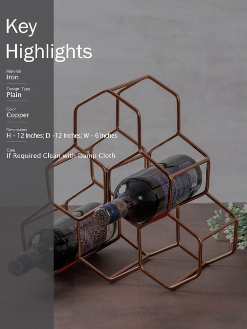 Buy Nestroots Cabinet for Home Wine Bottle Holder Mini bar Counter