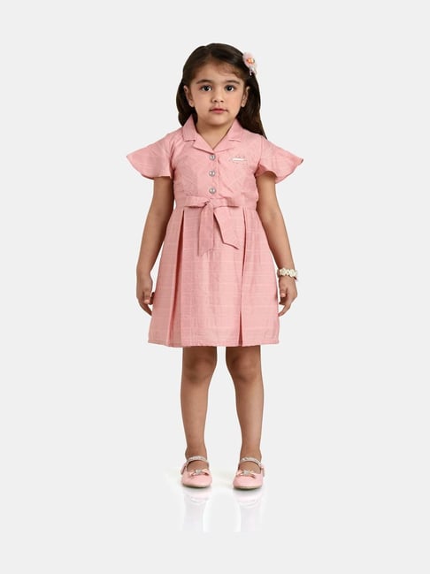 Buy Pink Chick Kids Red & White Solid Full Sleeves Gown for Girls Clothing  Online @ Tata CLiQ