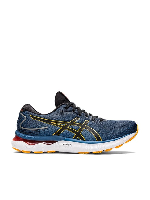 Asics Gel Nimbus 20 Aqua Blue Running Shoes for Men online in India at Best price on 28th September 2024 PriceHunt