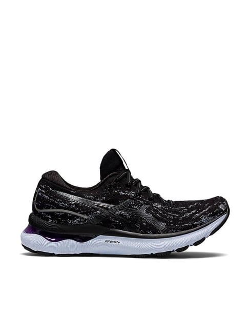 Asics Women's GEL-Nimbus 24 MK Black Running Shoes