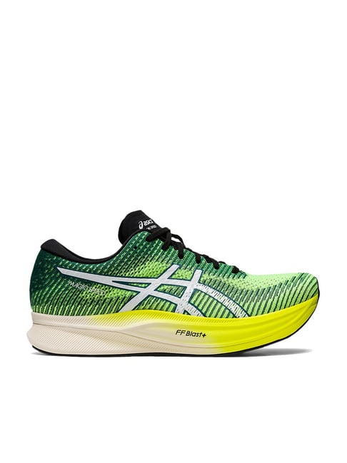 Asics Men s Magic Speed 2 Green Running Shoes