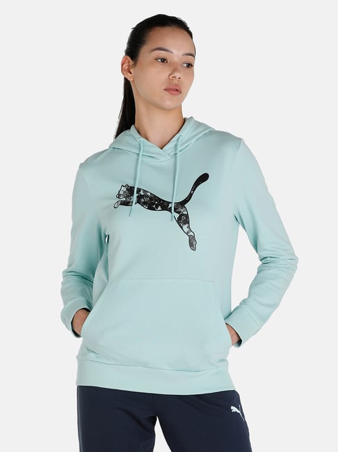 Buy Blue Sweatshirt & Hoodies for Women by Puma Online