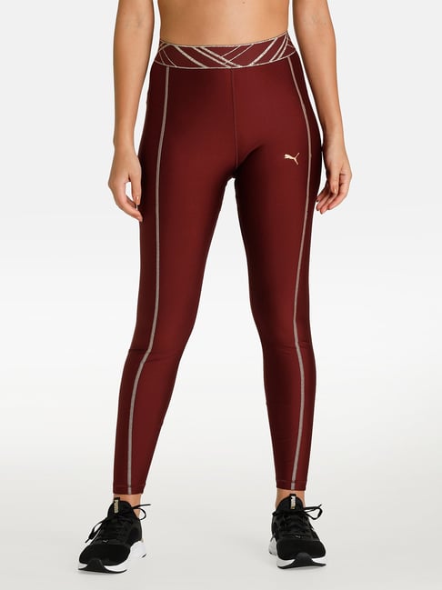 Puma on sale burgundy leggings