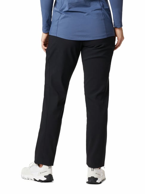 Charcoal Womens Winter Fleece Elastic Leg Cuff Track Pants In Charcoa