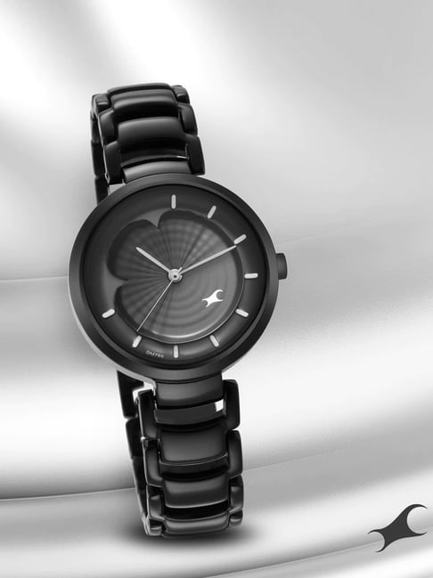 Fastrack steel discount watch for ladies