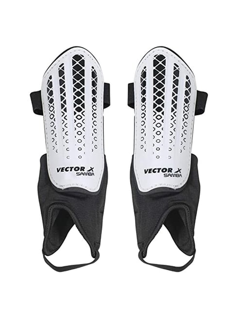 Vector X Samba White Shinguard for Juniors