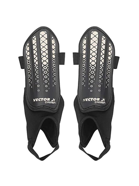 Vector X Samba Black Shinguard for Seniors